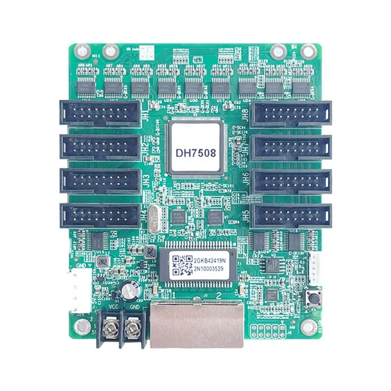 بطاقة استقبال شاشة فيديو LED كاملة الألوان شاشة LED بطاقة استقبال بطاقة التحكم في الفيديو 256X256 بكسل لعرض LED