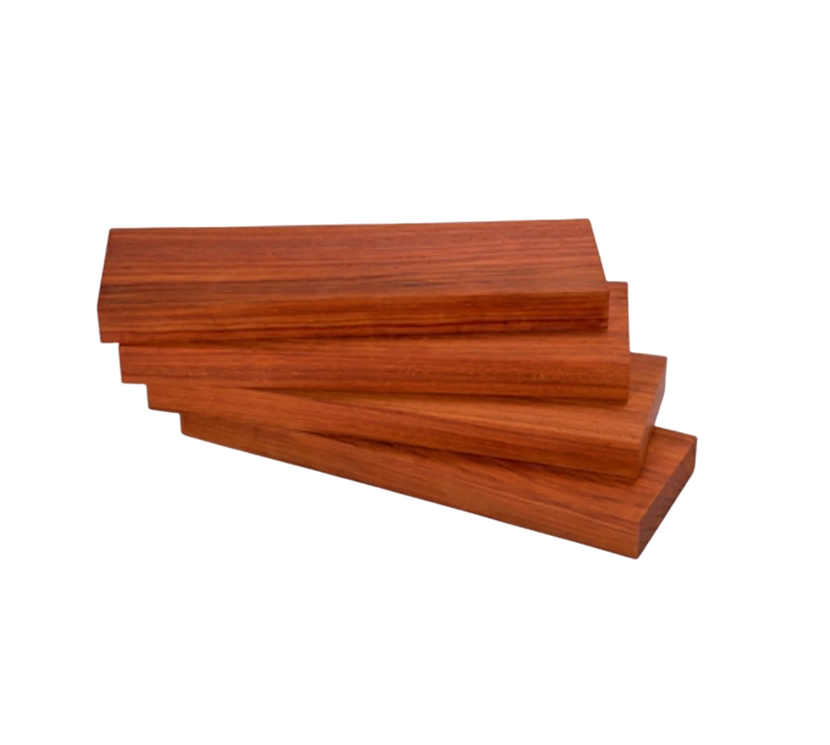 Thickness:2CM African pear wood Solid wood red pear DIY wood