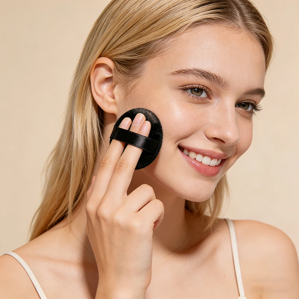 Superdicker XL Kosmetik-Schwamm Großer Concealer-Foundation-Schwamm für Nass- und Trocken-Make-up Gesichts-Schönheits-Blending-Tool Cushion