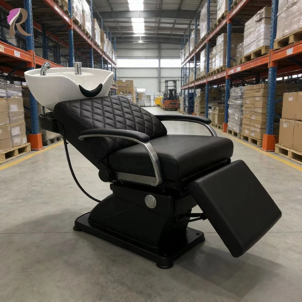 Electric Massage Shampoo Bed Cross-Border Exclusive Salon Washing Equipment