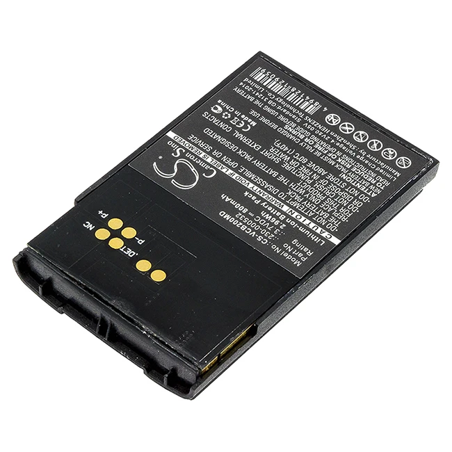 Cameron Sino 800mAh Battery For Vocera 230-000532 B1000  Communications Badge B2000