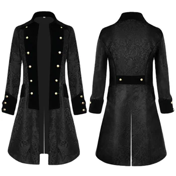 Trench Double Breasted Buttons Solid Men Coats Turn Down Collar Pockets Spliced Slim Fit 2025 Slight Strech Autumn Casual
