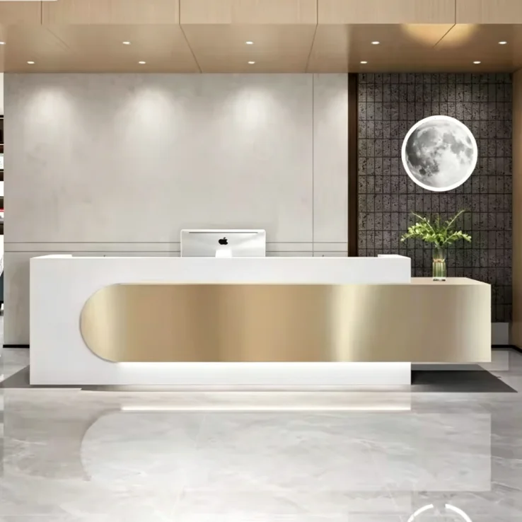 Custom Contemporary Sleek Rece - đánh giá và giá Office Furniture High End