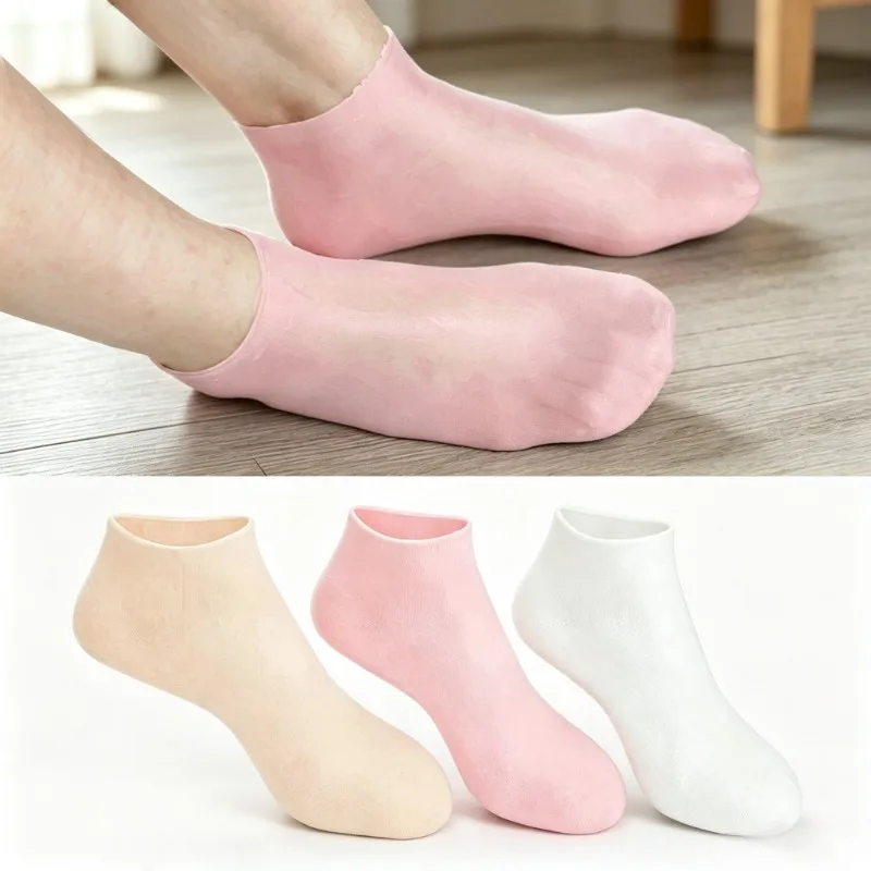 Silicone Moisturizing Foot Socks for Dry and Cracked Feet, Foot Mask That Can Moisturize, Crack, and Soften Calluses Tool