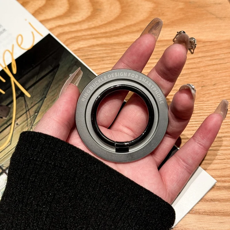 ที่วางโทรศัพท์แบบแม่เหล็ก - ที่จับโทรศัพท์แบบแม่เหล็กที่ปรับได้ ที่วางนิ้วแบบแม่เหล็กที่ถอดออกได้และแม่เหล็ก ใช้งานร่วมกับอุปกรณ์เสริมแบบแม่เหล็กได้