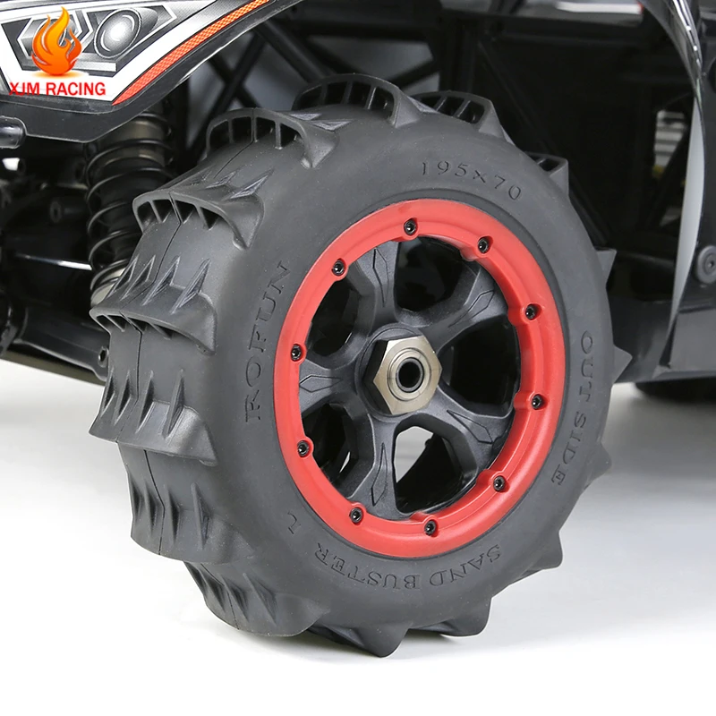 Cát Bánh Lốp Xe Lắp Ráp 2 Cái/bộ Cho 1/5 LOSI 5IVE-T ROFUN ROVAN LT SLT V5 BAJA 5S KINGMOTOR X2 xe Tải RC Xe Đua Đồ Chơi Phần