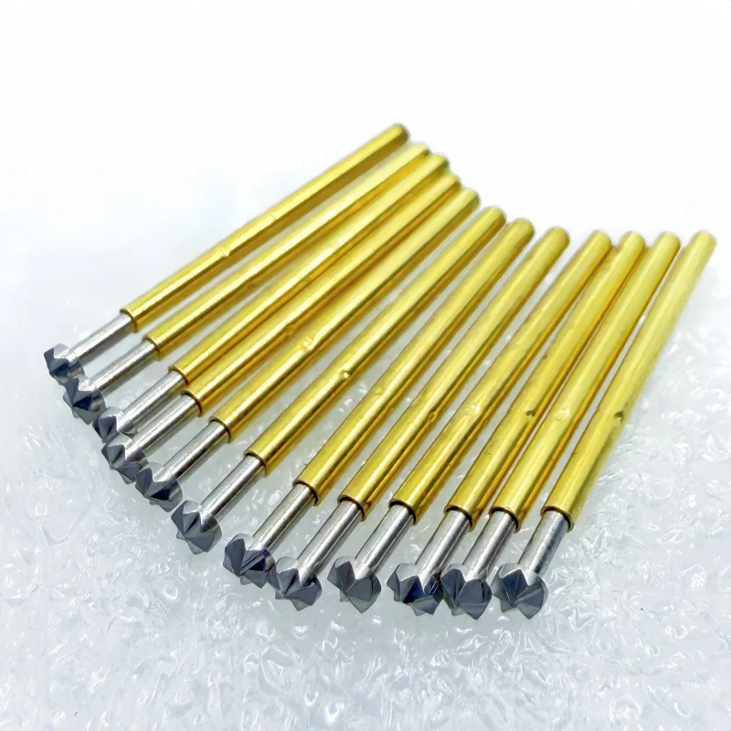 20/100PCS P160-LM4 Spring Test Probe Brass Spring Test Pin 23mm Needle Dia 1.36mm Pogopin P160-LM Head 2.0mm PCB Test Tool