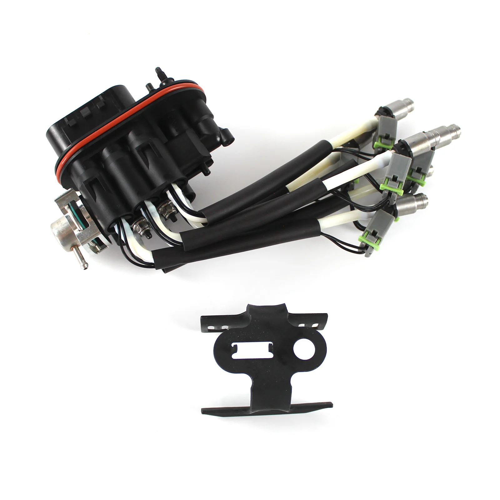 SINOCMP Central Fuel Spider Injector With Bracket For Chevy Silverado Sierra Express 1500 C1500 K1500 S10 GMC Sonoma Savana 4.3L