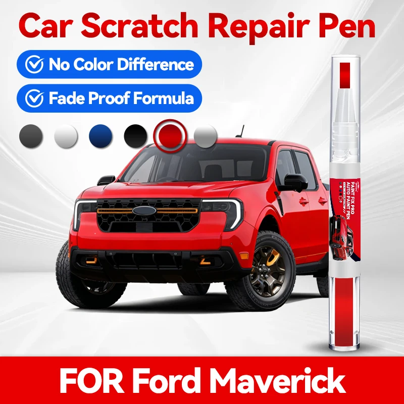 

Карандаш-краска для ремонта колесных дисков, маркер для ремонта автомобильной краски, аксессуары для устранения царапин на Ford Maverick 1970-2025, серый G4, белый YZ
