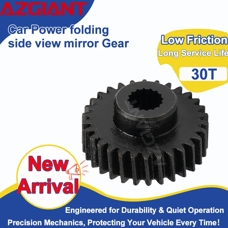 Azgiant Black anti-rust coating Car Power Folding Unit Mirror Actuator Motor Gear For Hyundai Tucson Sonata Santa Fe Car parts