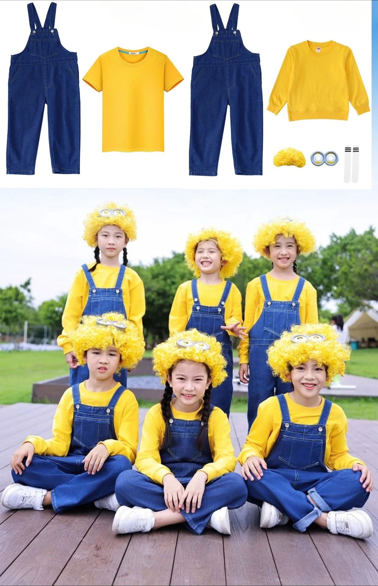 

Disfraz Cosplay Kids Costume Disguise Jumpsuit Beanie Gloves Goggles Stage Performance 5-piece Halloween Role-playing Costume