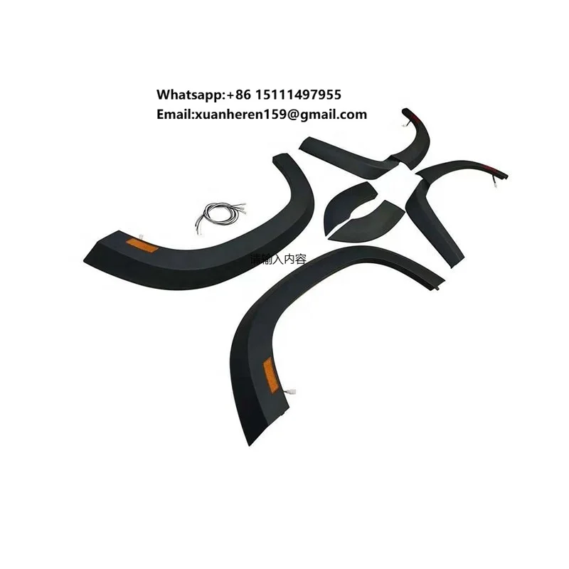 

High Quality Fender Flares for Land Rover Defender 2020 Wheel Arches with LED Lights Body Parts for Defender 110