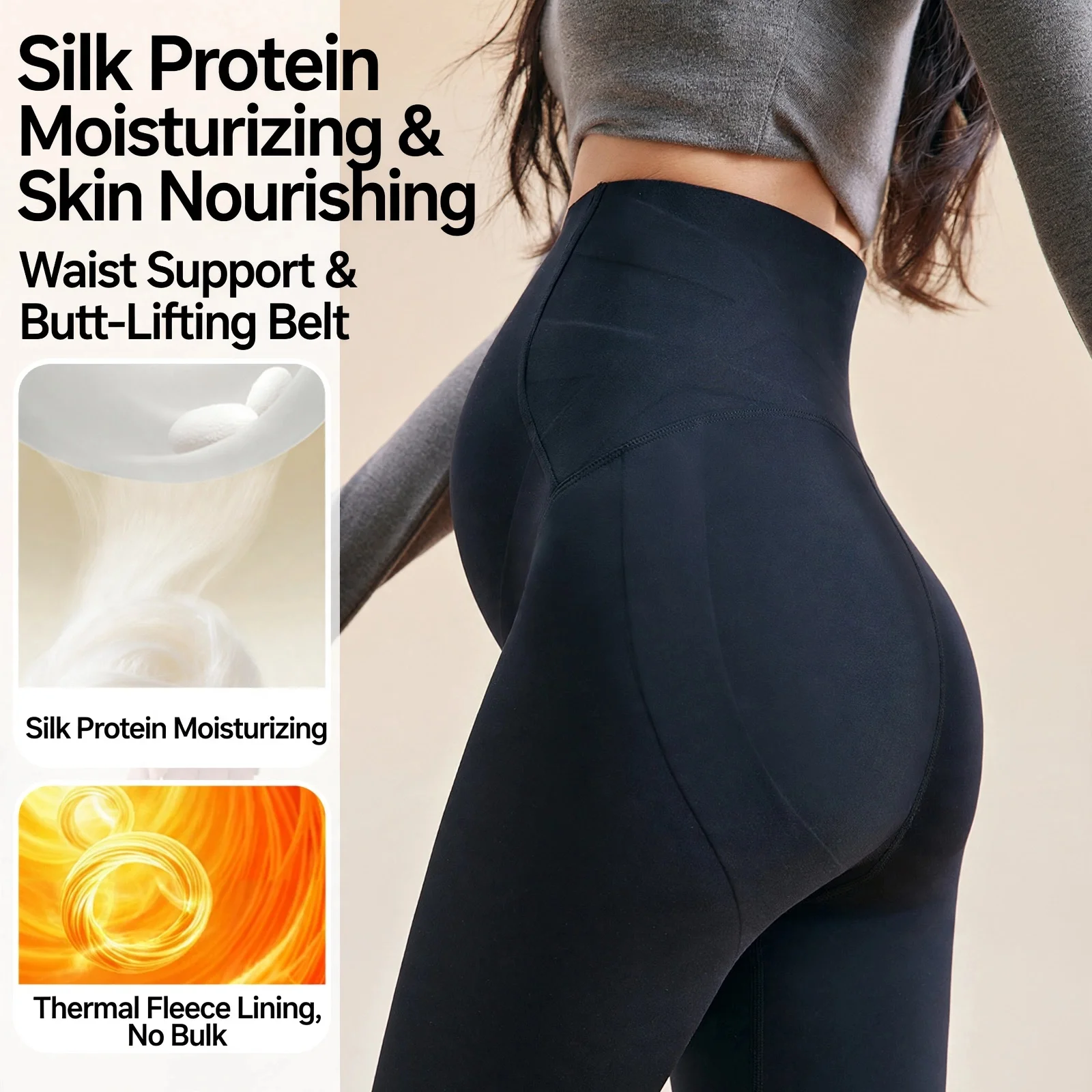 Maternity Leggings Nylon Fleece Thickened Outer Wear Autumn Winter Pregnancy Clothing Women Elegant Sweet Fresh Comfortable