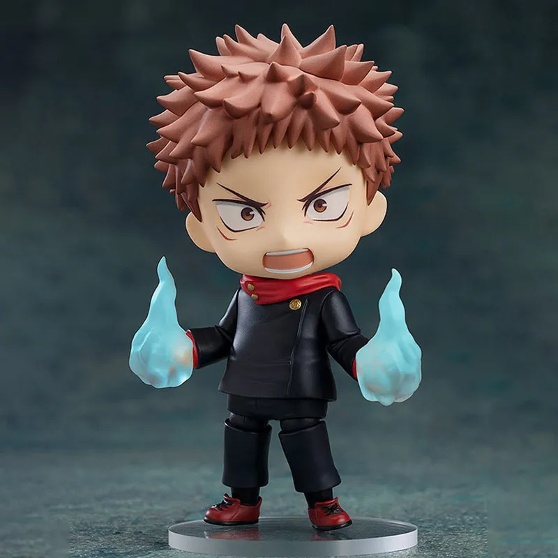 Anime Jujutsu Kaisen Charakter Itadori Yuji Q-Version Nendoroid 1479 Actionfiguren mit Gesichtswechsel-Funktion, Sammlerstücke und Geschenke