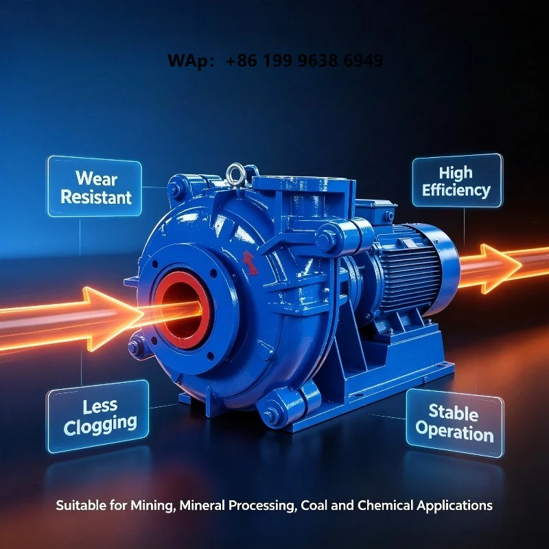 DEPUMP Widely in Metallurgical Mining Centrifugal Dredging Pump Wear-resistant Slurry Pump High Pressure