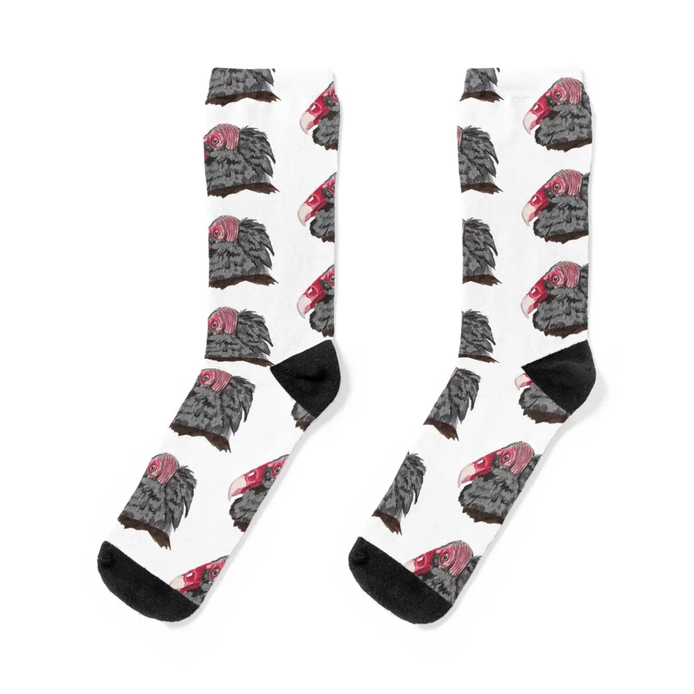 Turkey Vulture portrait Socks shoes luxury Stockings man essential Woman Socks Men's