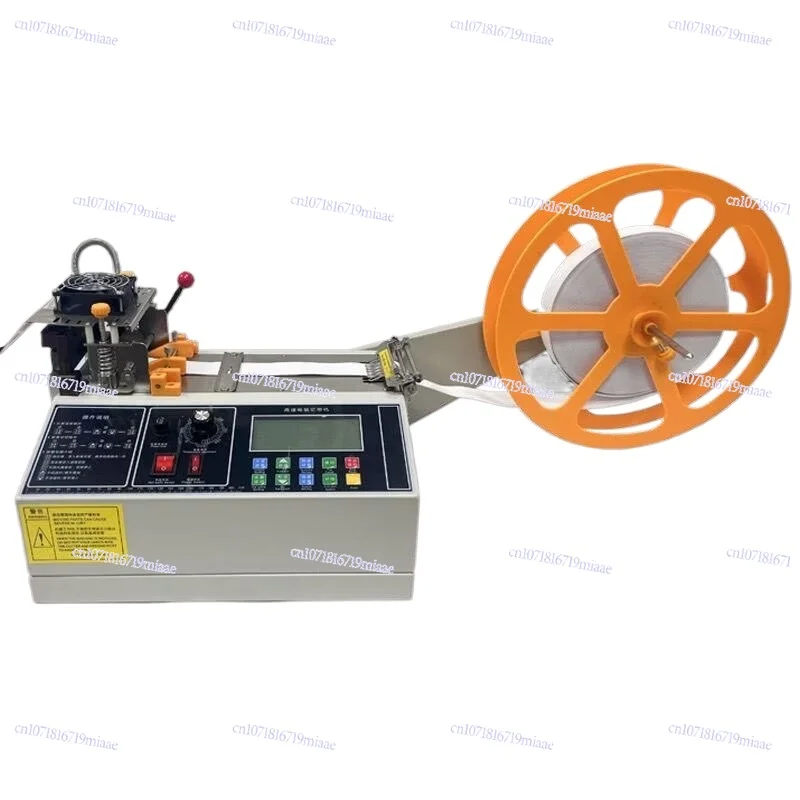Fully automatic belt cutting machine automatic hot and cold Cloth belt Non-woven cloth ear tape webbing safety goggles elastic