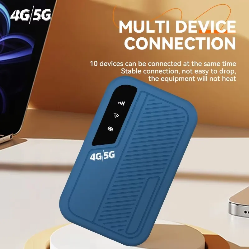 4G Wireless Pocket Router Lte Advanced Internet Mifis With Sim Card Slot Wireless Portable Network Card Router With Battery