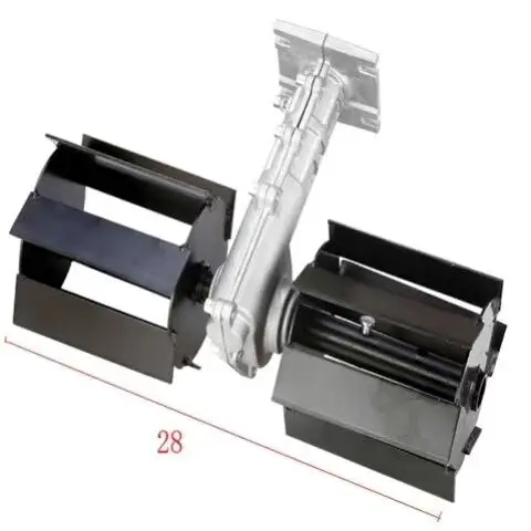 Straight Knife Weeding Wheel Assembly Lawn Mower Accessories, Multi-function Weeding Wheel, Small Soil Ripper Backpack weeding