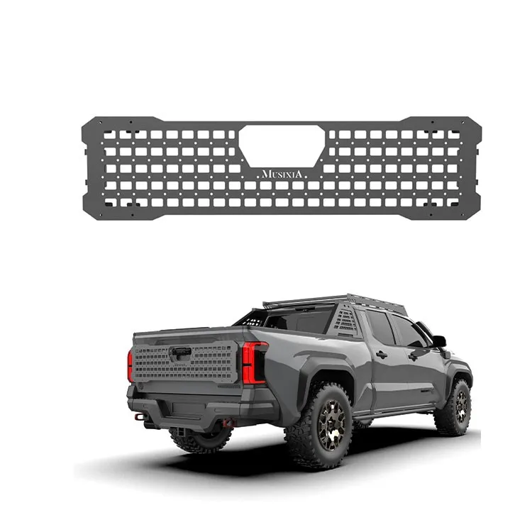 

Panel for Truck Bed Tailgate, Off-Road Tailgate Extension Bar for Toyota Tacoma 2024, Steel Pickup Truck Exterior Kit