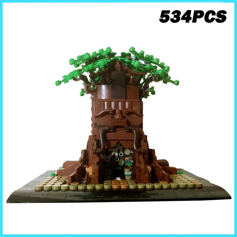 

534PCS NEW MOC Tree Game Series Street View Model Building Blocks Bricks Creative Assembly Toy Boy Kids Adult Birthday Gift