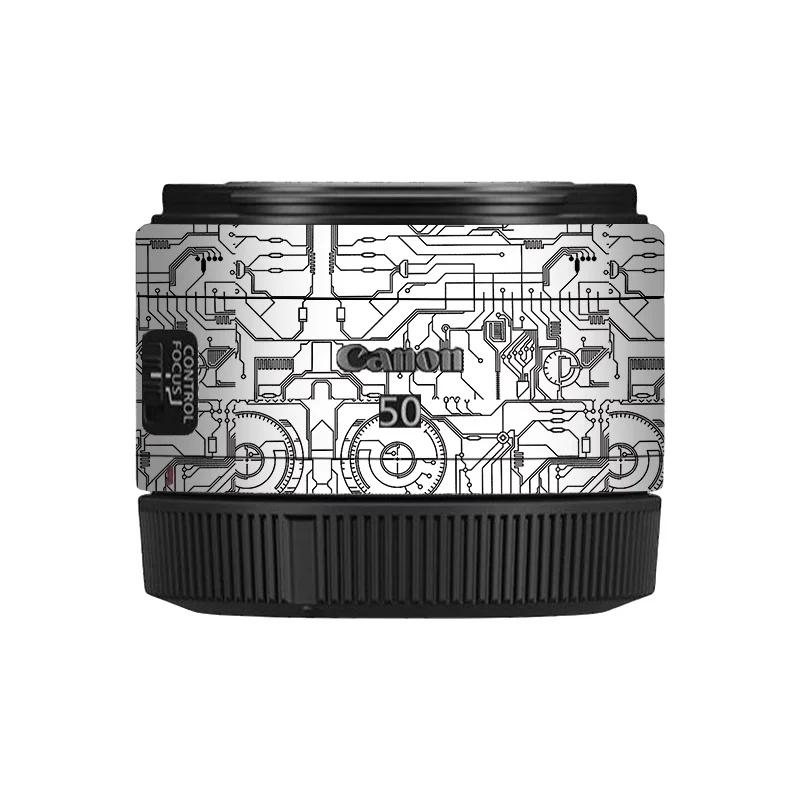 Camera Lens Sticker Skin For Canon RF50 F1.8 STM RF16 RF35mm RF35 RF24 RF 24-50 RF24-50mm RF18-45 Coat Wrap Protective Film