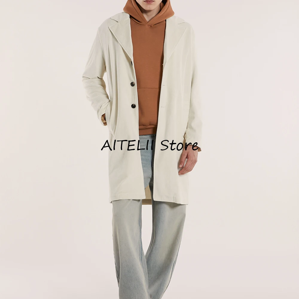 معطف طويل سروال قصير للرجال جديد في معاطف وسترات للبدلات معاطف رجالي أنيقة بليزرات رجالية خارجية متقدمة وبدلات رسمية