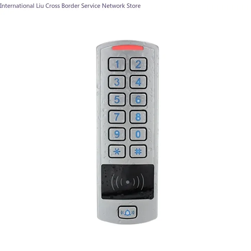 12V-28V Waterproof  Reader Access Control FingerKey Keypad gate lock Inside Outside