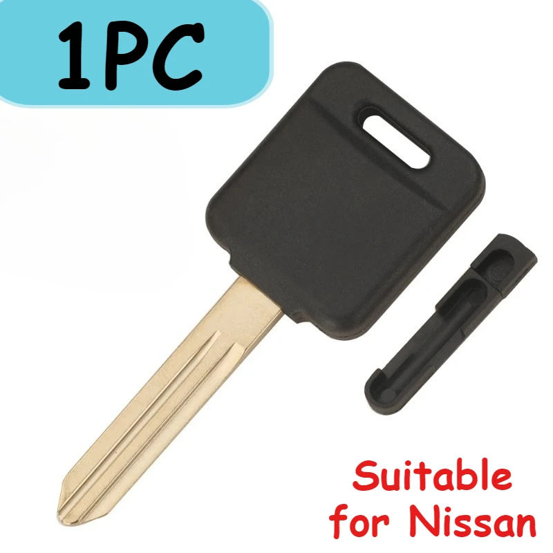 1PC  For Nissan Qashqai Tiida Uncut Blade Remote Ignition Key Transponder Key Shell Car Key Case FOR Nissan Accessories