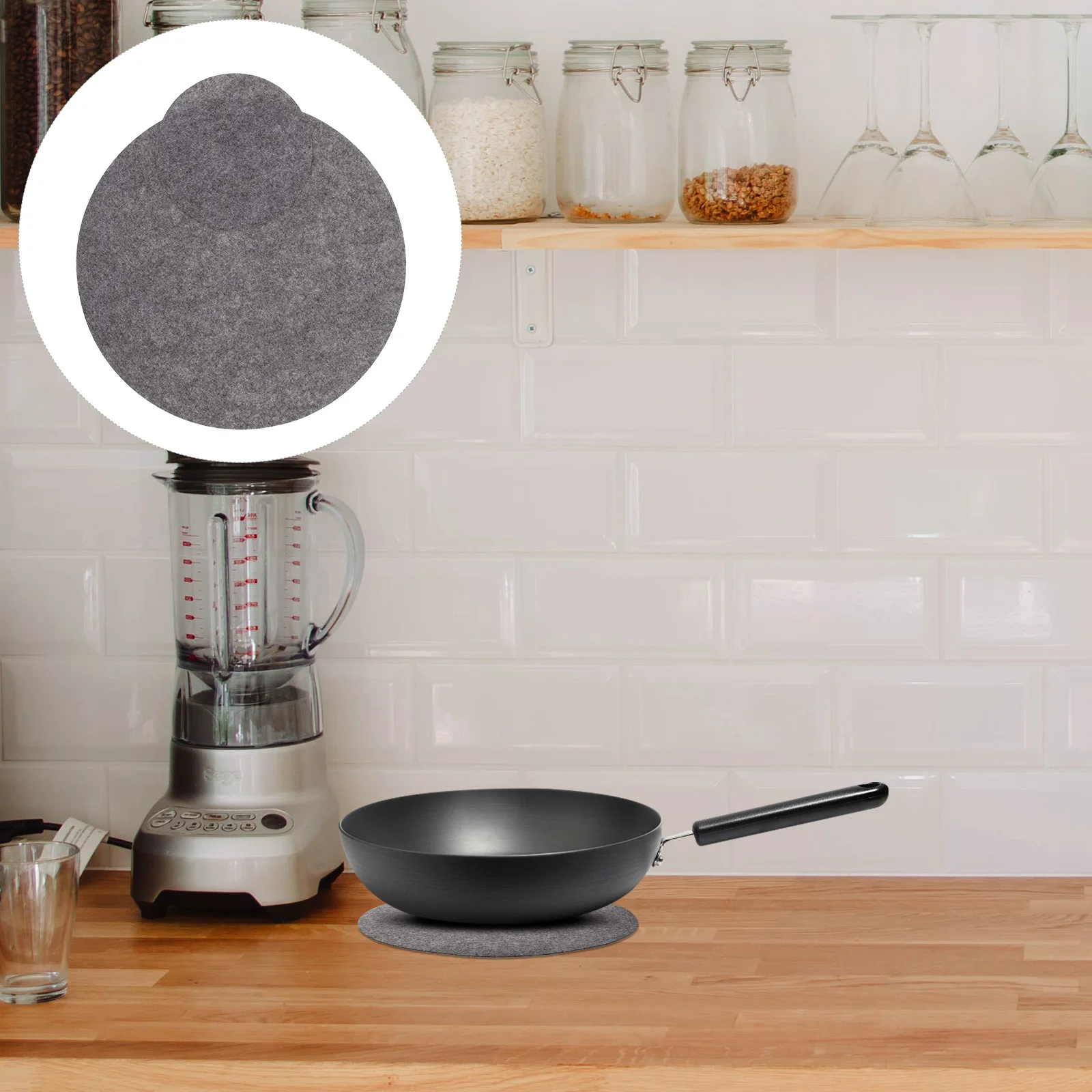 

30pcs Felt Dividers 10 Gray 5 Inch 20 Gray 10 5 Inch Plate Separators Dish Protectors Cookware Storage Stacking Pan Protector
