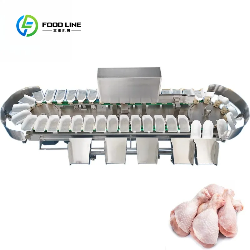 Automatic Weight Sorting Grading Machine for Fresh Fruit Vegetable Customized 3-18 Grades 160-280pcs/min Fruit Processing Plant