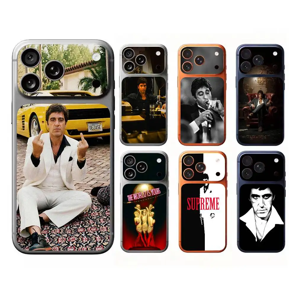 

Classic S-Scarface Film Tony for iPhone 17 Pro/17 pro max Protective Film for Back, Camera(Not Phone Case)