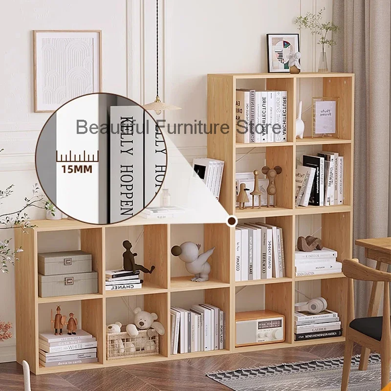 

Wooden Home Bookcases European Style Classic Books Display Design Reading Divider Bookshelf Desk Libreria Office Furniture