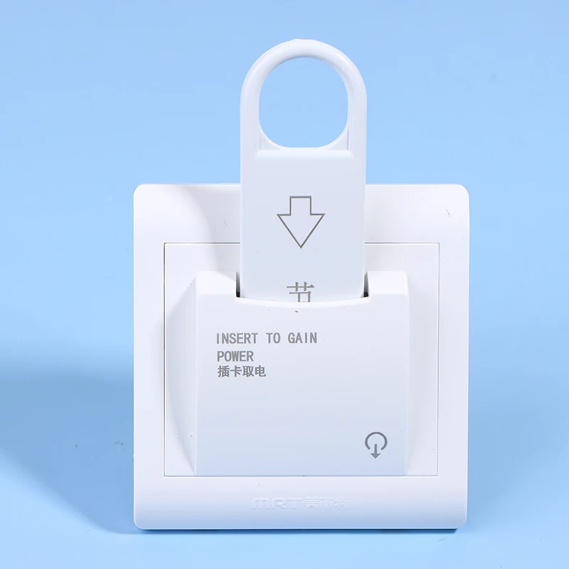 Magnetic Card Switch Energy Saving Switch Insert Key For Power Magnetic Key For Power With Insert Card For Hotels Homes