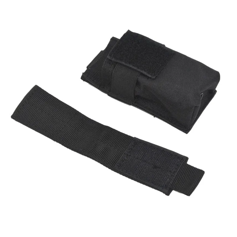 M5 Small Flashlight Bag Outdoor Multifunctional Tactical Flashlight Bag Small Single Edc Tool Kit Molle Accessory Pouch image 5