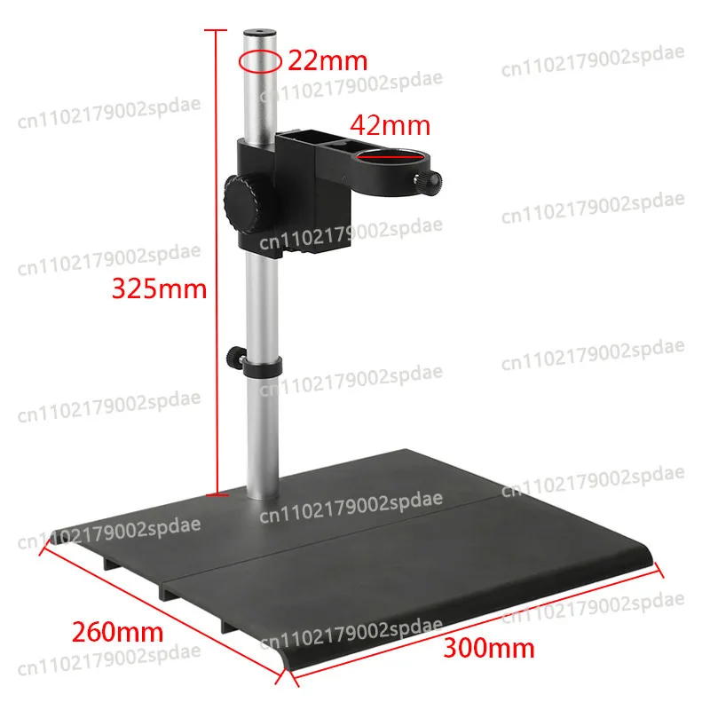 42mm 50mm Adjustable Lens Focusing Holder Desktop Stand For HDMI/USB/VGA Monocular Industrial Digital Microscope Camera