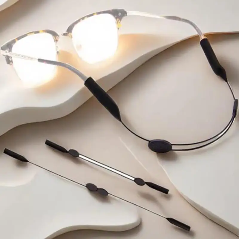 النظارات الحبل حزام النظارات حبل قابل للتعديل الرقبة الحبل الرياضات المائية النظارات اكسسوارات النظارات الشمسية سلسلة الفرقة سلسلة حامل