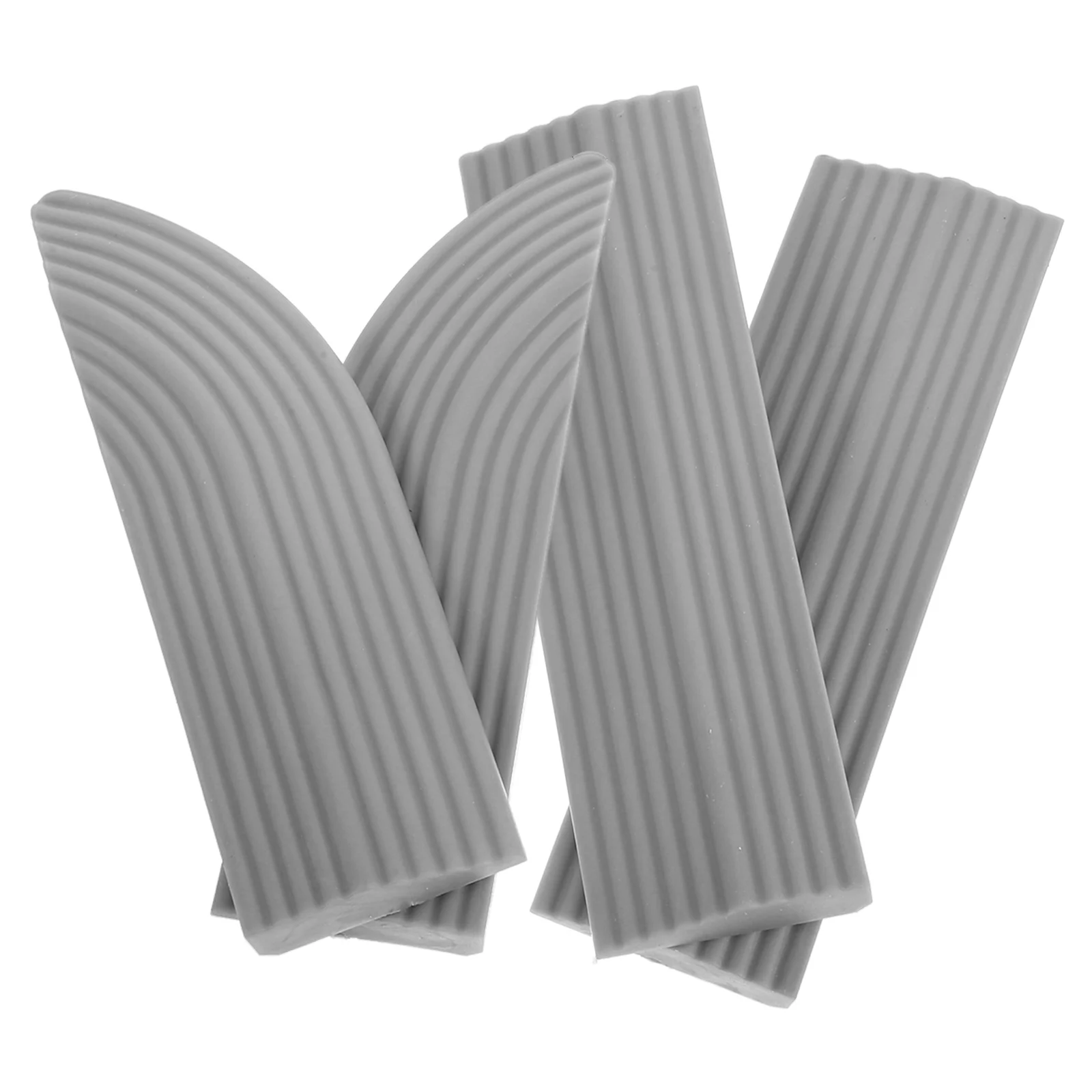 

4 Pcs Sweeper Climbing Mat Wheelchair Ramps for Home Accessories Sweeping Tpr Door Thresholds Pad