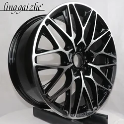 Factory price 17-18 Inch 5 Split Spoke car wheels, Casting,PCD 5X114.3/113.1 replicate alloy wheel rims  suitable for FitSaloon