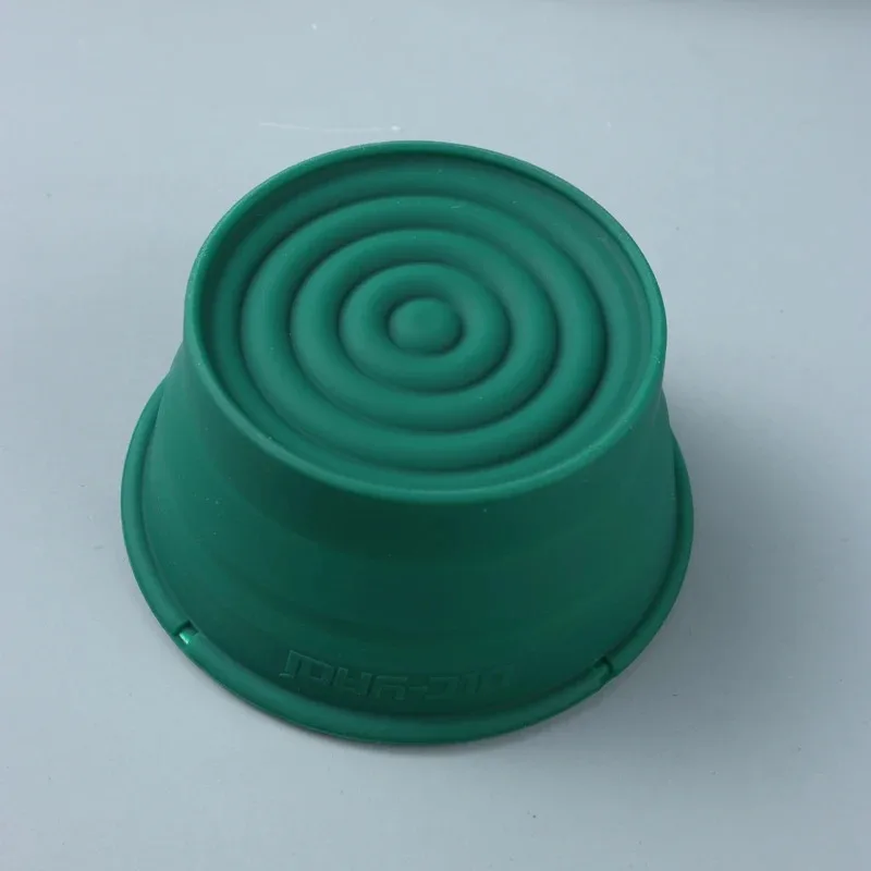 Yaqi Green Color Collapsible Silicone Shaving Bowl For Travel