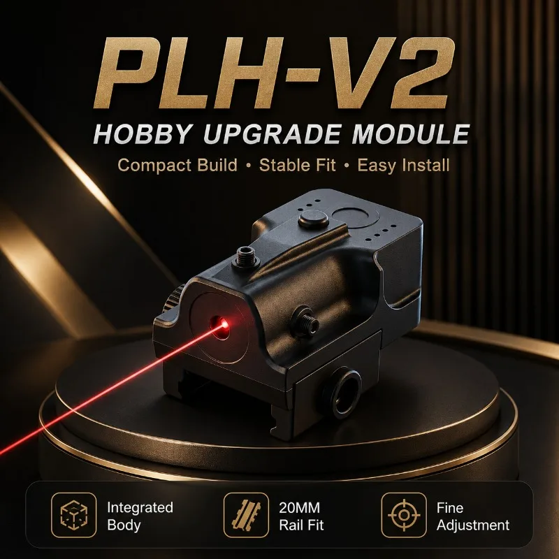 Portable Compact High‑accuracy Positioning Kit, Adjustable Red‑dot Module Suitable for Various 20‑millimeter Rails
