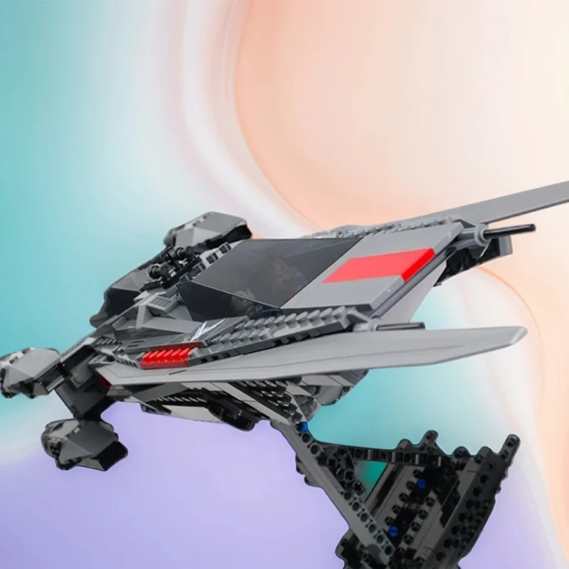 

592PCS MOC Space Battle Atreides Royal U Wing Fighter Build Model Building Blocks Display DIY Creative Building Blocks Gift Set