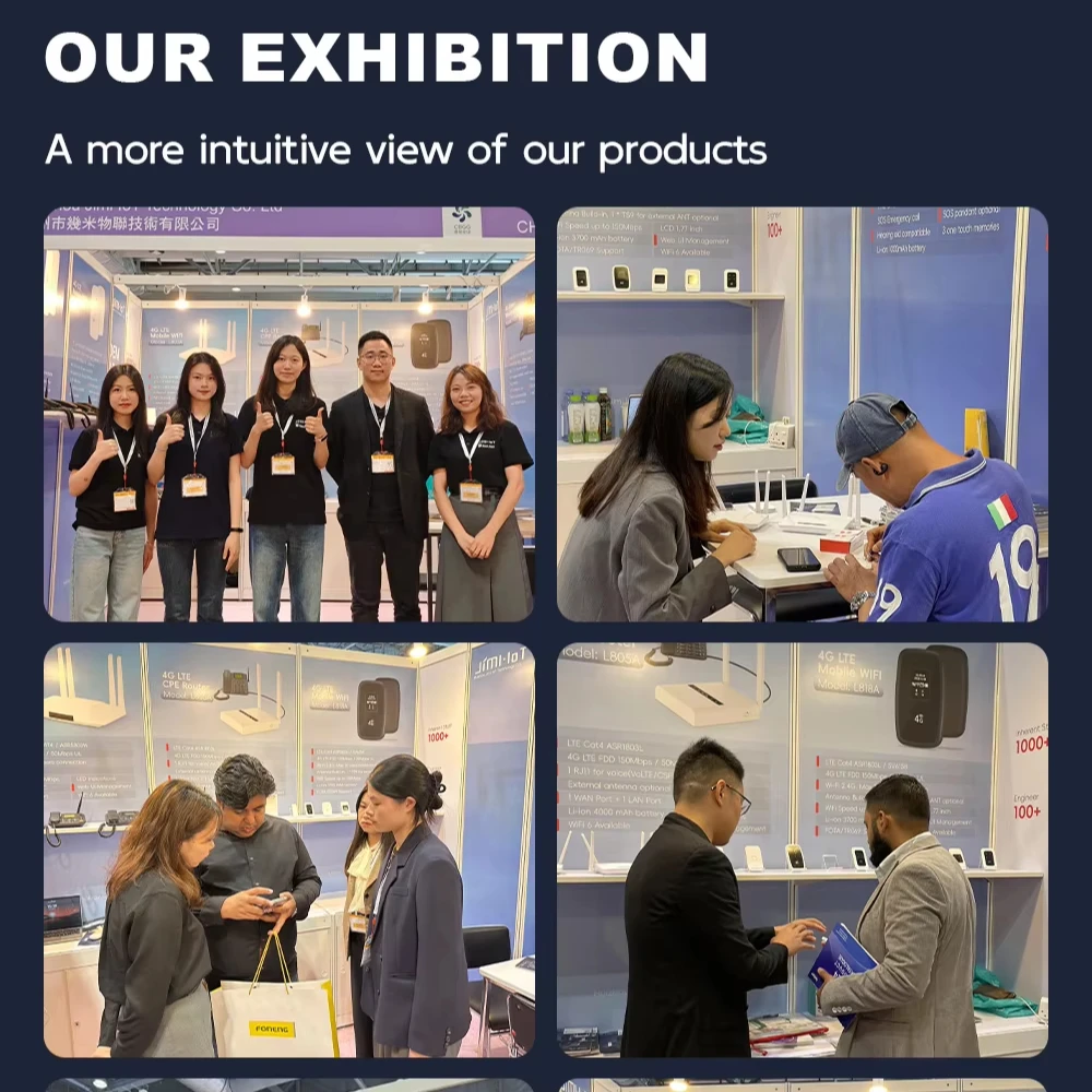 JIMI 3000mAh 150 Mbps Esim Portátil 4G Wireless Mobile Pocket WiFi Router com Função VPN