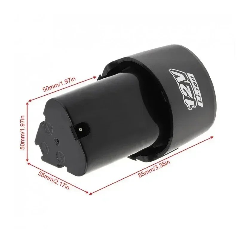 Universal 12V 2500mAh/1500mAh Battery Rechargeable Lithium-Ion for Electric Drill Electric Screwdriver Mini Angle Grinder Tool