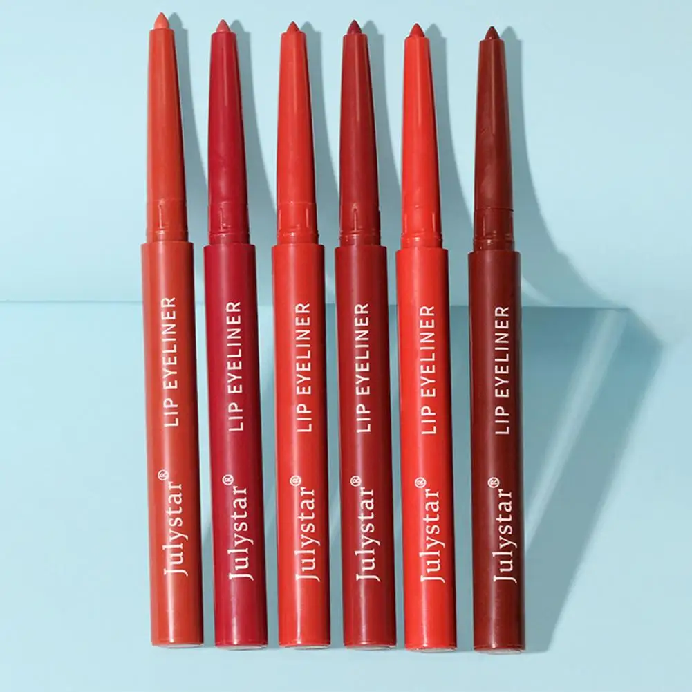 Penna per rossetto opaco in velluto 2 in 1 Cosmetici duraturi impermeabili Tazza per labbra naturale alta Matita pigmentata antiaderente Lucidalabbra Liner Y2K1