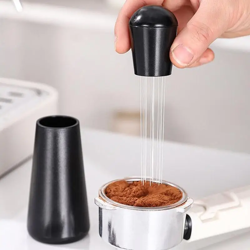 Espresso Needle Distributor Coffee Powder Stirring Tool Barista Hand Mixer For Even Extraction Brewing