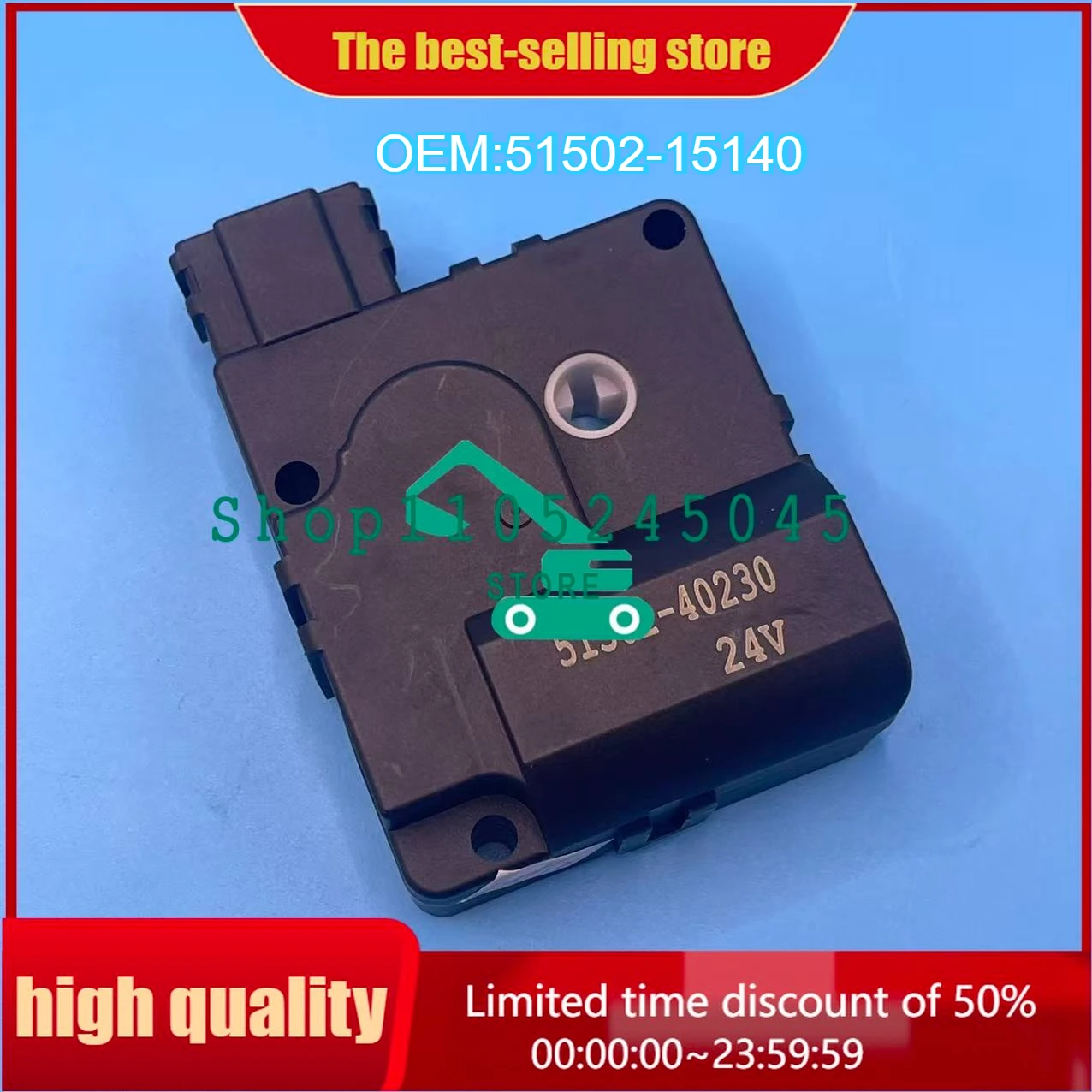 

Air Conditioning Servo Motor 51502-15140 200-8/210-8/350-8/230/260 Excavator Cooling and Heating