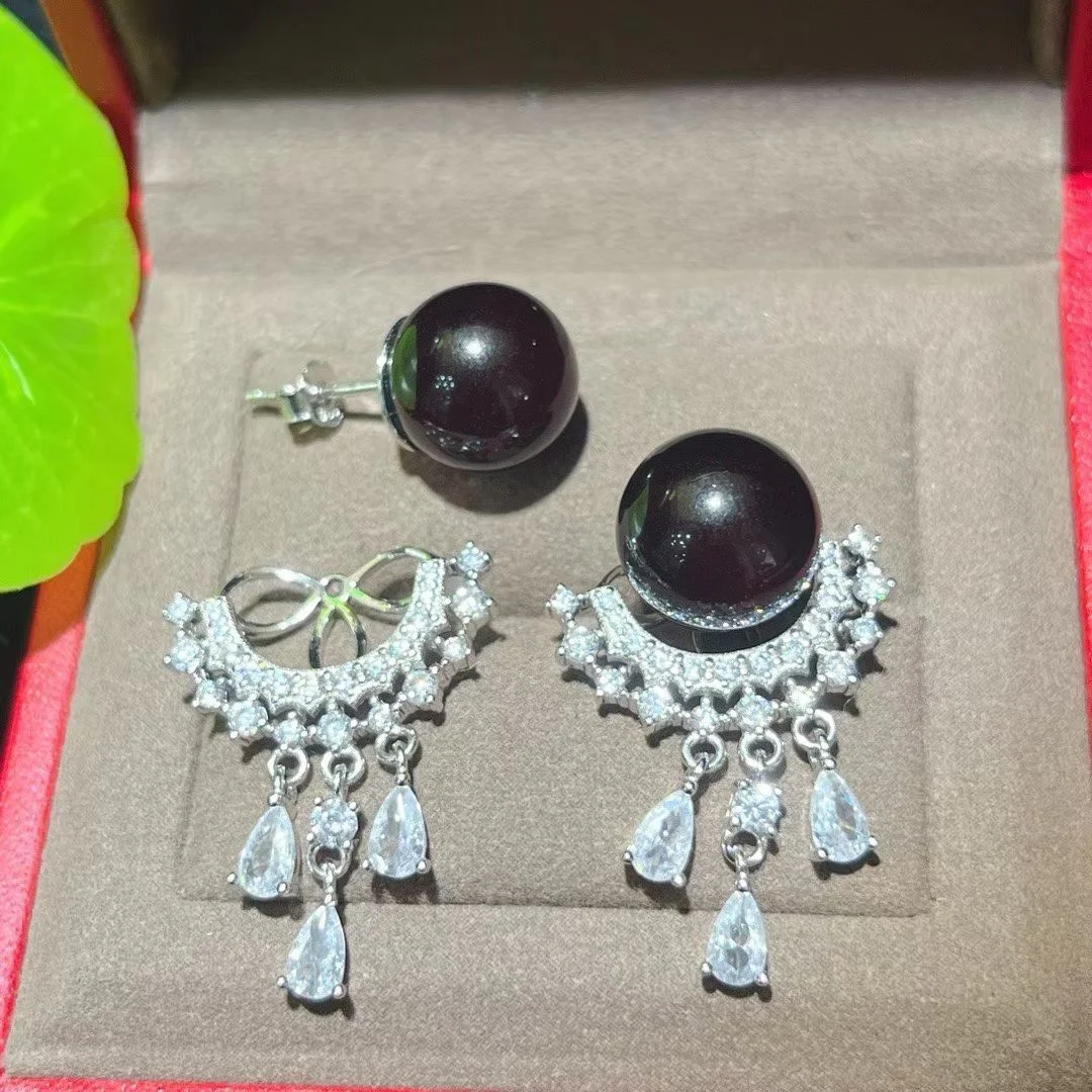 certificat-argent-925-ambre-sanguin-naturel-11-12mm-boucles-d'oreilles-pendantes-multi-usages-a-longue-pampille-delicate-avec-diamant