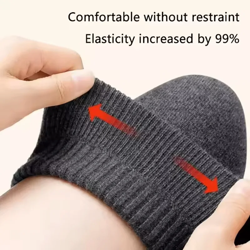 New Cashmere Wool Knee Brace Pads Women Men Cold Leg Arthritis Kneepad Winter Outdoor Sports Leg Guard Coldproof Leg Warmers view 5