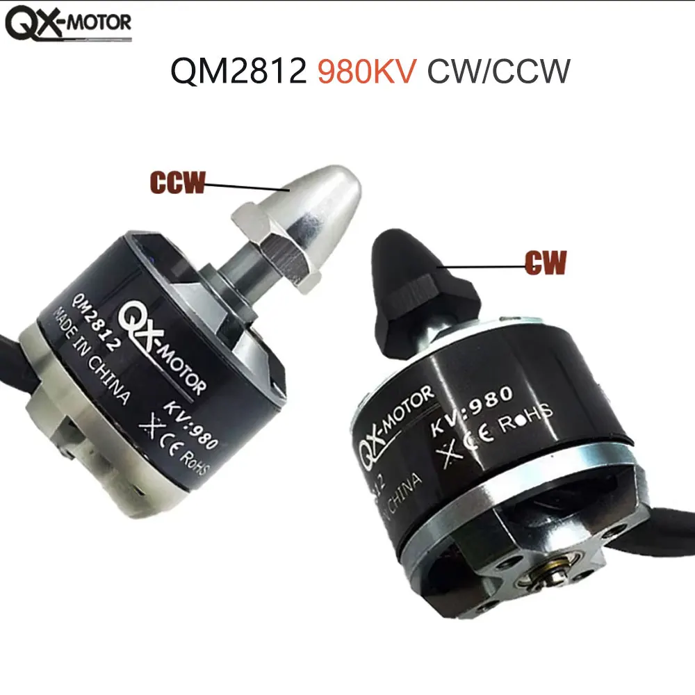 QX-Motor QM2812 2212 980KV CW/CCW 브러시리스 모터 F330 F450 F550 RC 쿼드콥터용